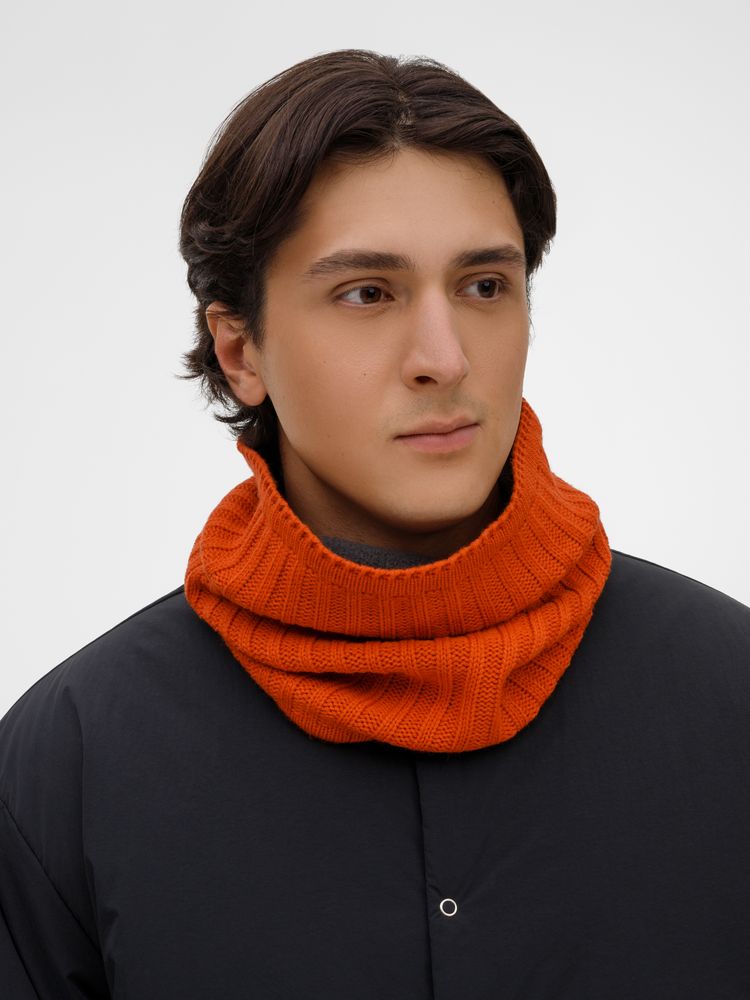 Снуд ComFleece, темно-оранжевый (кирпичный) / Миниатюра модельного (1000)