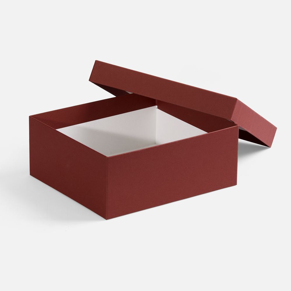 Коробка Recollection, бордовая / Миниатюра WWW (1000)