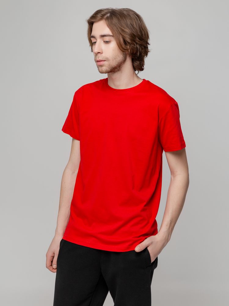 Футболка унисекс T-bolka 140, красная / Миниатюра WWW (1000)