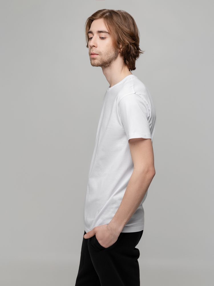 Футболка унисекс T-bolka 140, белая / Миниатюра WWW (1000)