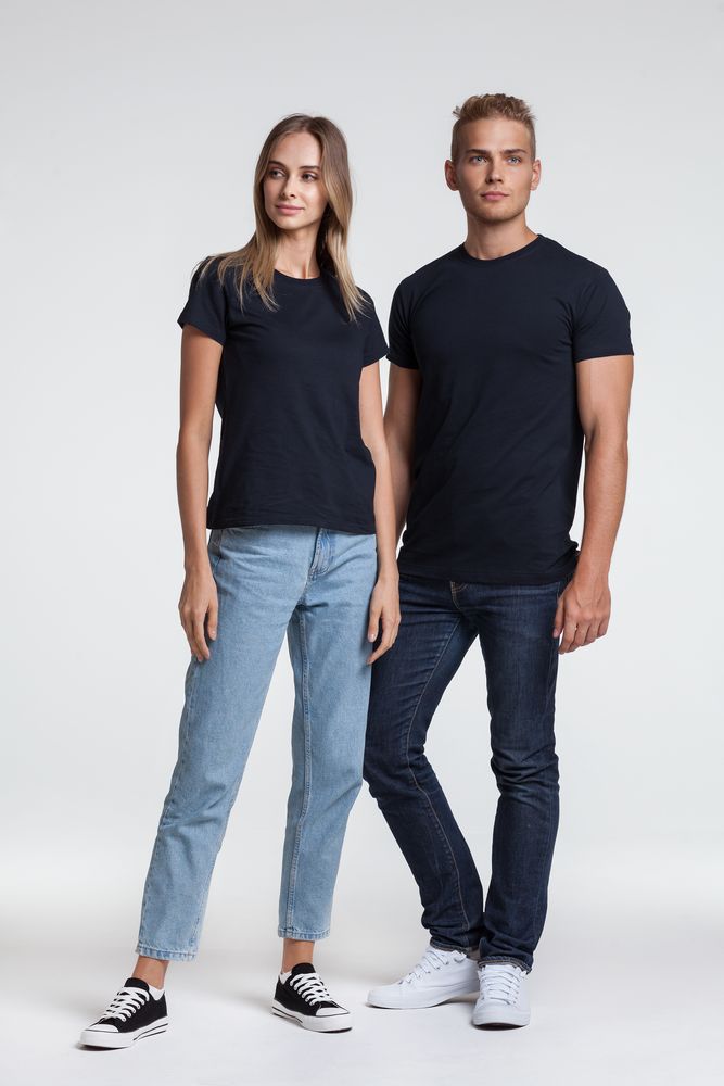 Футболка унисекс T-Bolka 160, темно-синяя / Миниатюра WWW (1000)