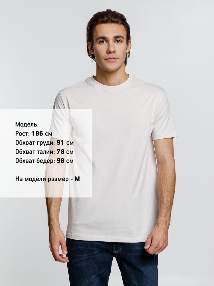 Футболка унисекс T-Bolka 160, молочно-белая / Миниатюра WWW (1000)