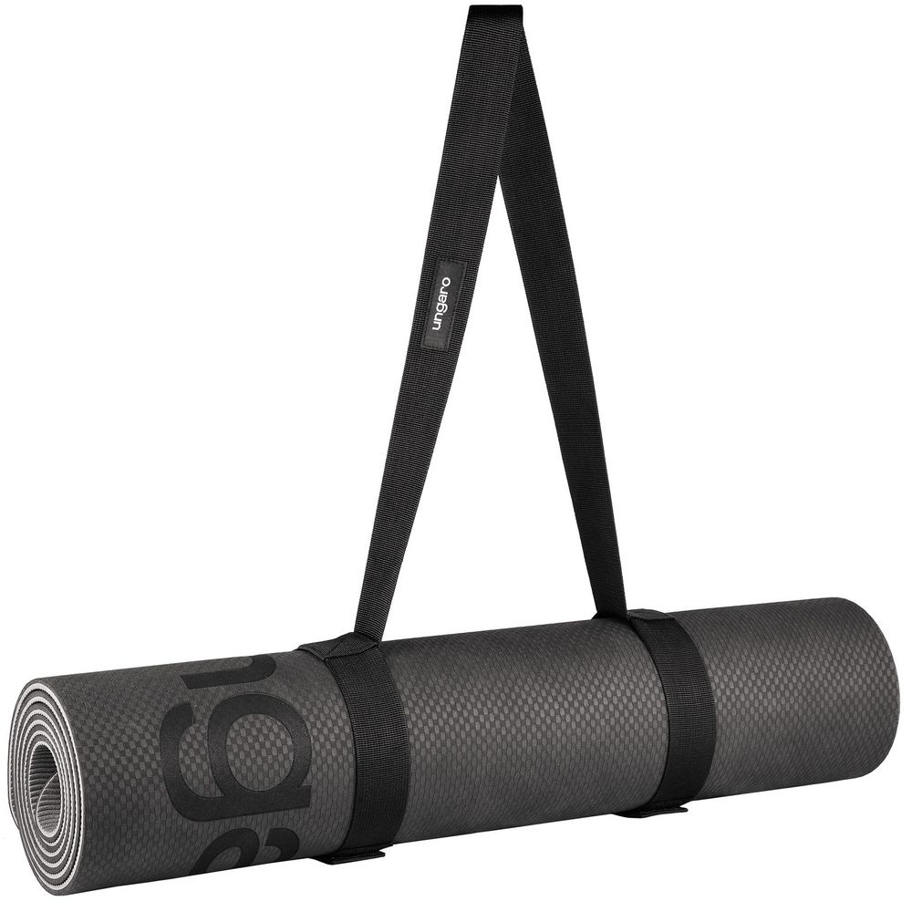 Коврик для йоги Leone, черный / Миниатюра WWW (1000)