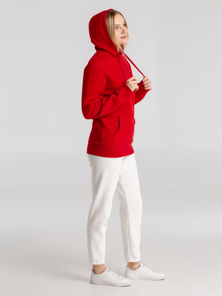 Толстовка с капюшоном унисекс King, красная / Миниатюра WWW (1000)