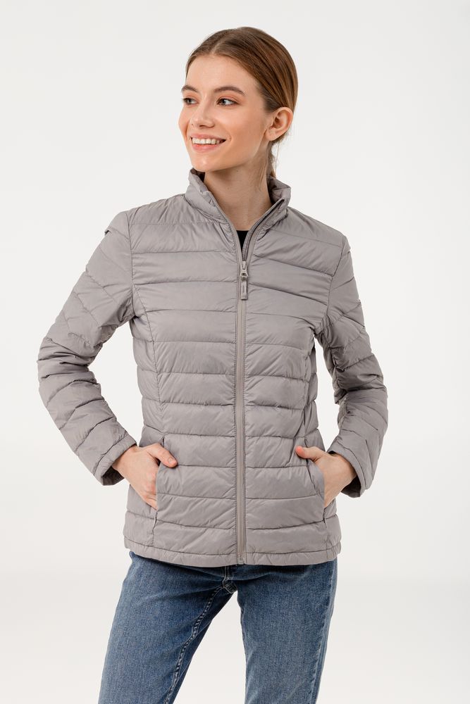 Куртка женская Wilson Women, серая / Миниатюра WWW (1000)