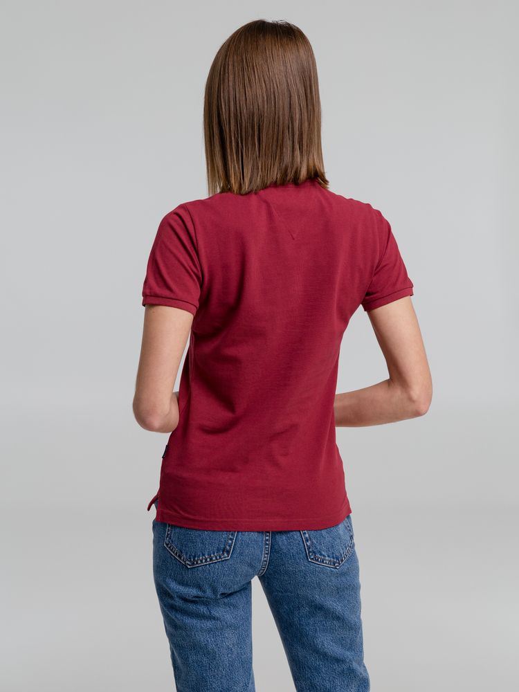 Рубашка поло женская Neptune, вишнево-красная / Миниатюра WWW (1000)