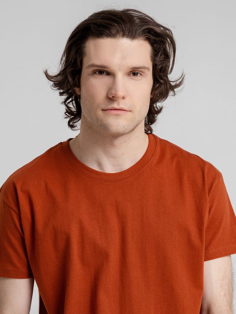 Футболка Imperial 190, коричневая (терракотовая) / Миниатюра WWW (1000)