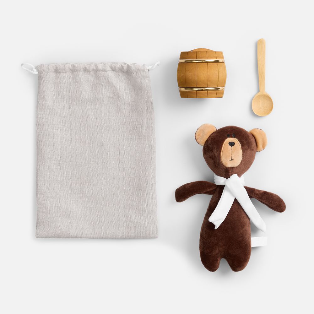 Набор «Все медведи любят мед» / Миниатюра WWW (1000)