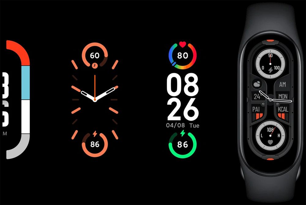 Фитнес браслет Mi Smart Band 7, черный / Миниатюра WWW (1000)