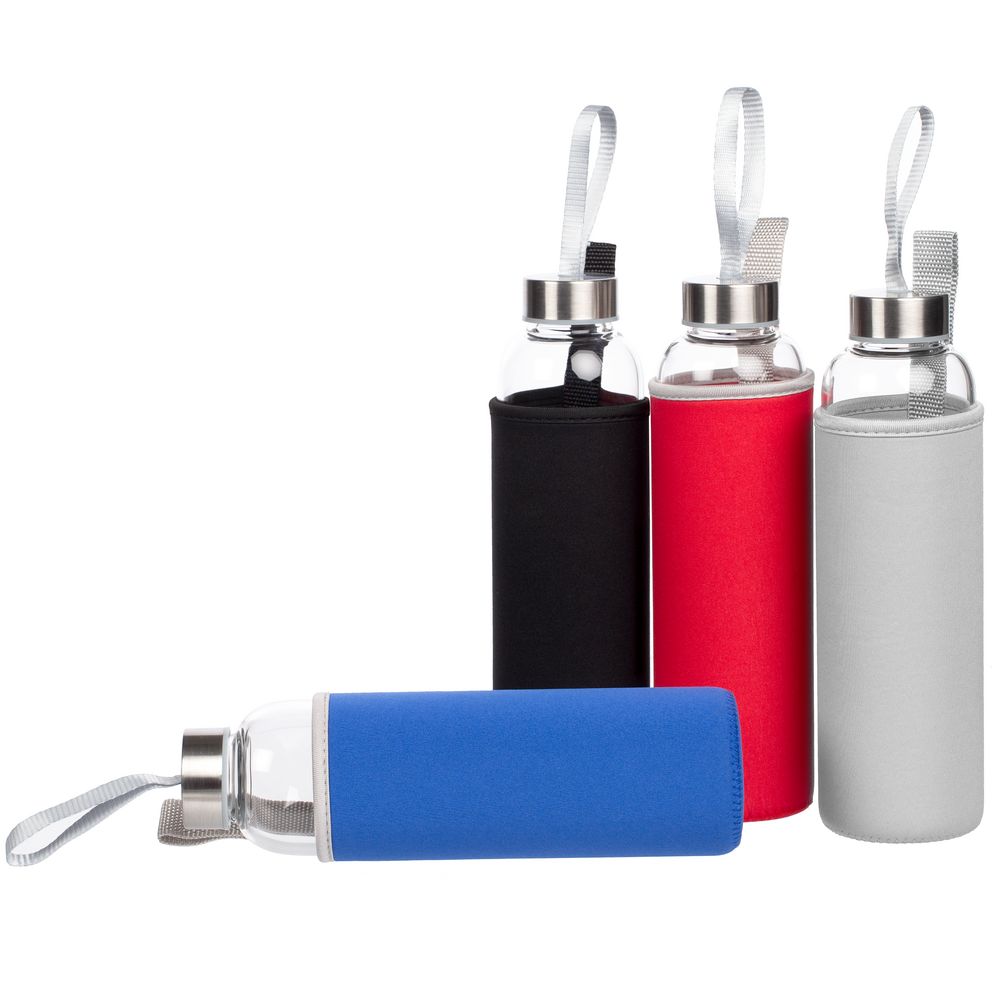 Бутылка для воды Sleeve Ace, серая / Миниатюра WWW (1000)