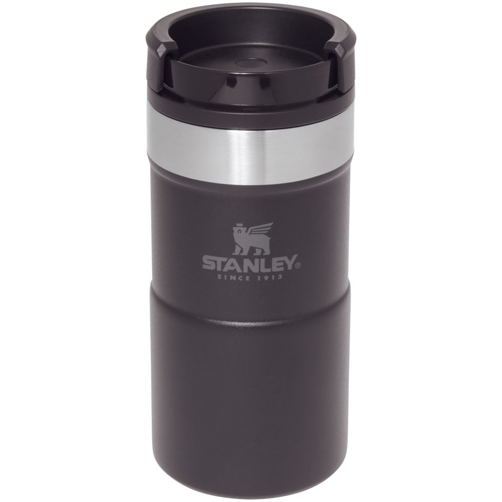Термокружка Stanley Classic Neverleak 250, черная / Миниатюра WWW (1000)