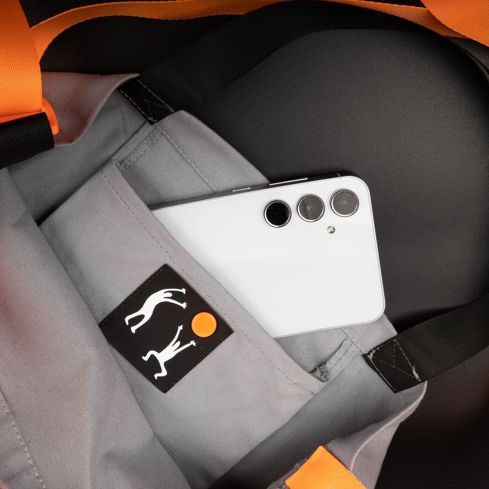 Основа для сумки для покупок В4, серая / Миниатюра нанесения (1000)