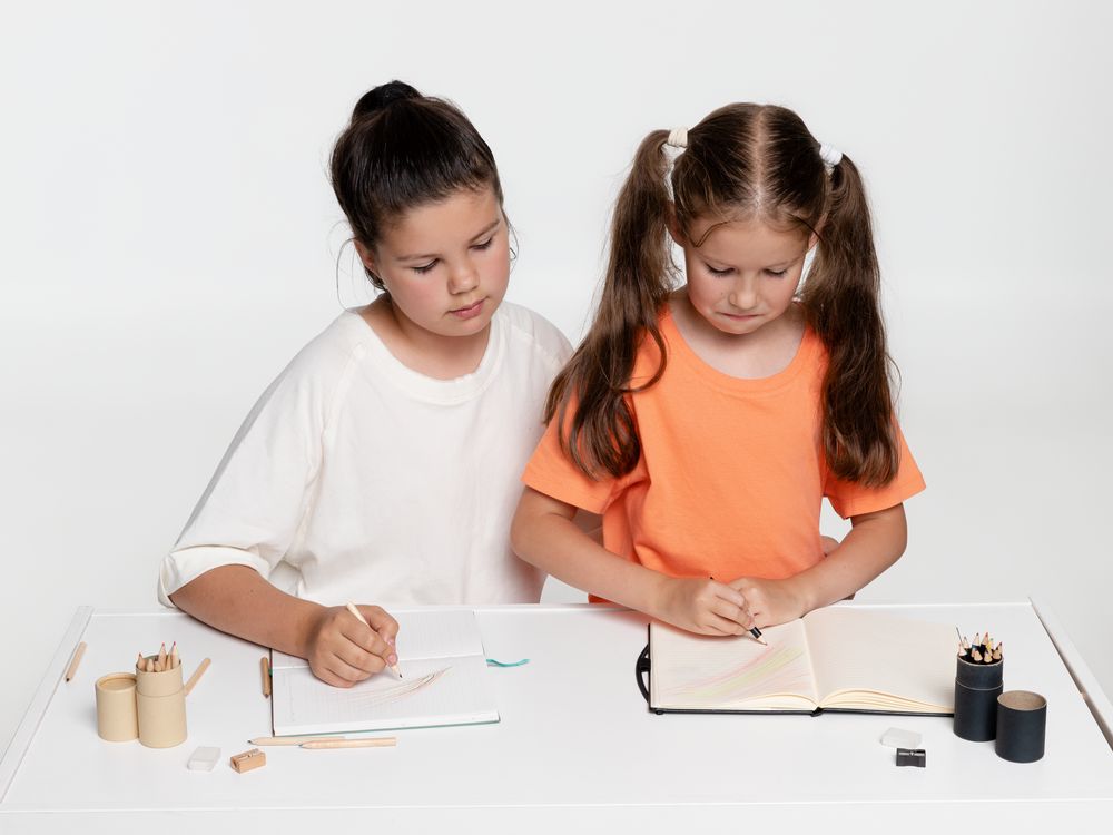 Набор цветных карандашей Pencilvania Tube Plus, крафт / Миниатюра WWW (1000)