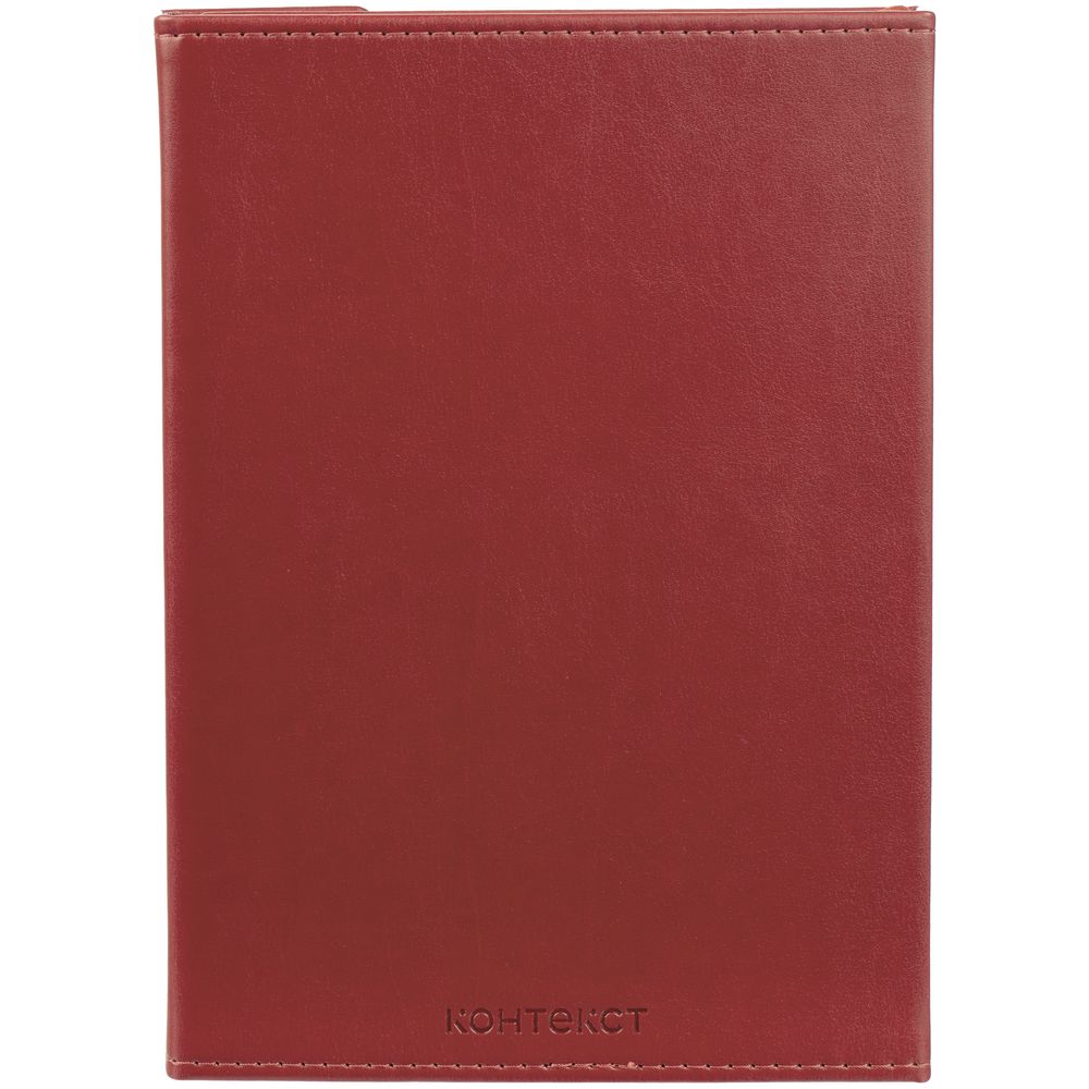 Ежедневник Flap, ver.2, недатированный, красный / Миниатюра WWW (1000)