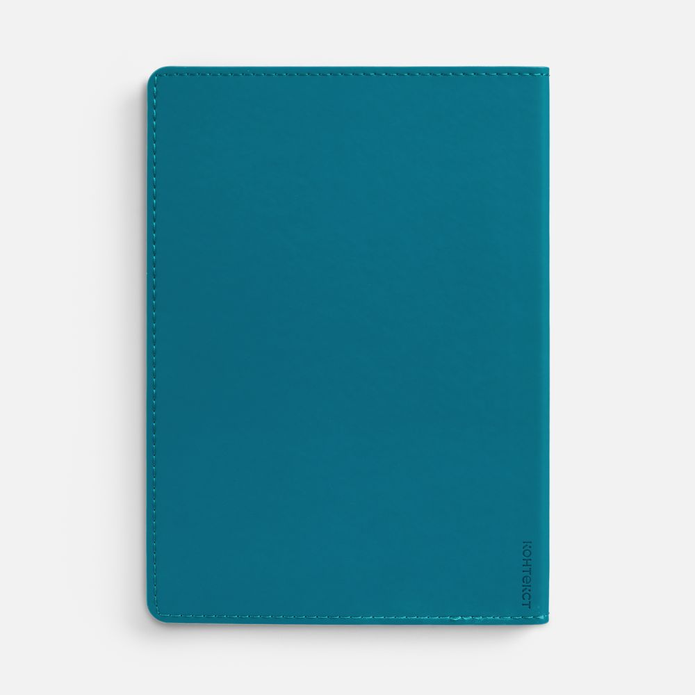 Ежедневник Tact, недатированный, бирюзовый / Миниатюра WWW (1000)