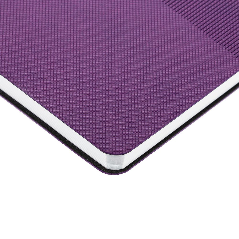 Ежедневник Knit, недатированный, фиолетовый / Миниатюра WWW (1000)