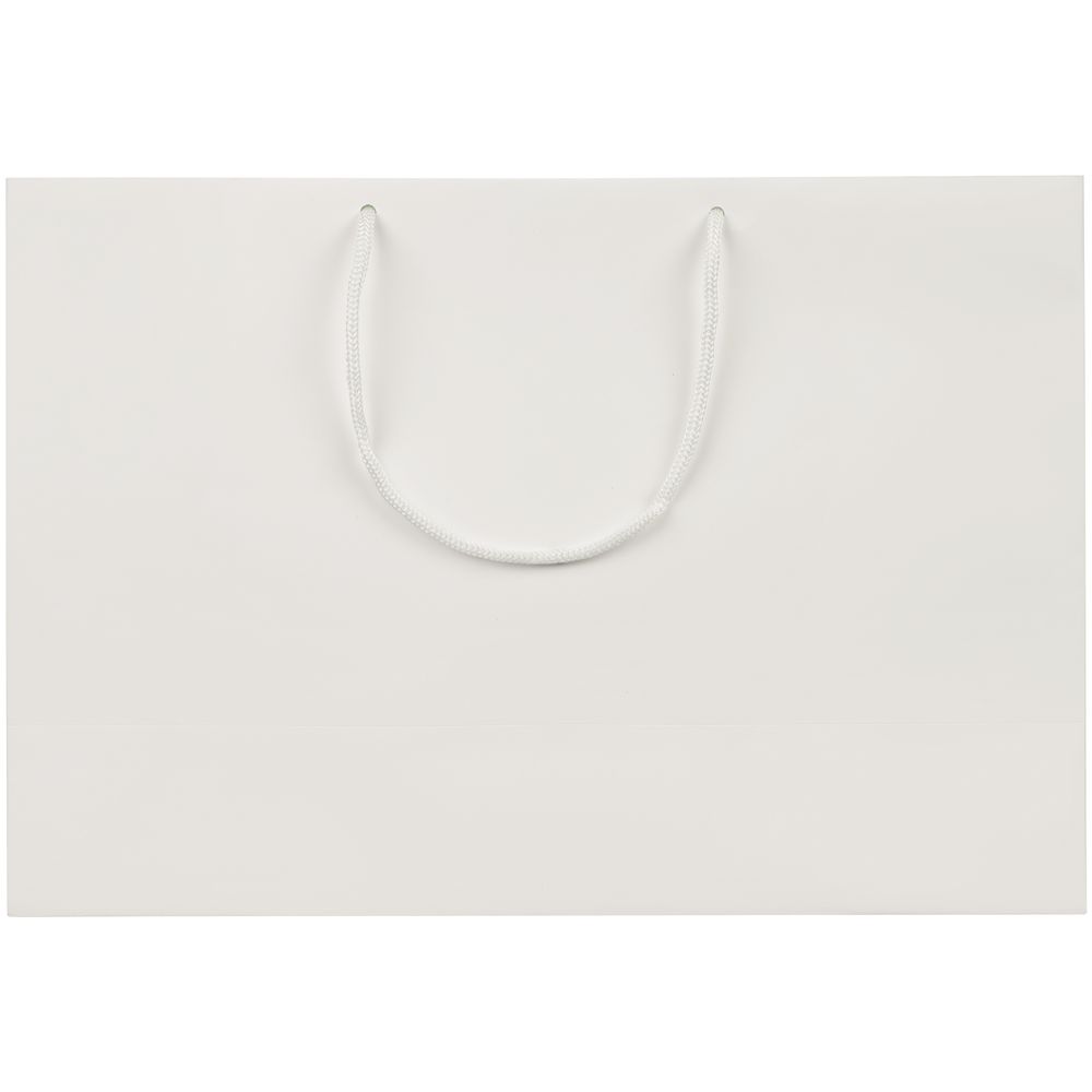 Пакет бумажный Ample Thin M, молочно-белый / Миниатюра WWW (1000)