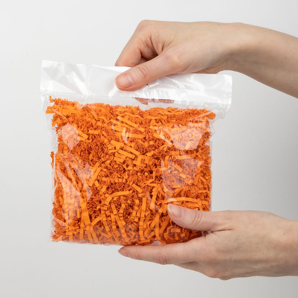 Бумажный наполнитель Chip, оранжевый / Миниатюра WWW (1000)