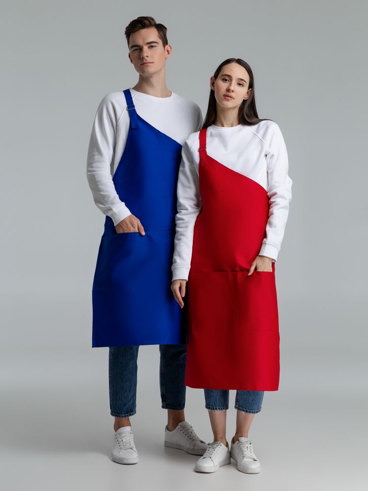 Фартук Attika, синий (василек) / Миниатюра WWW (1000)