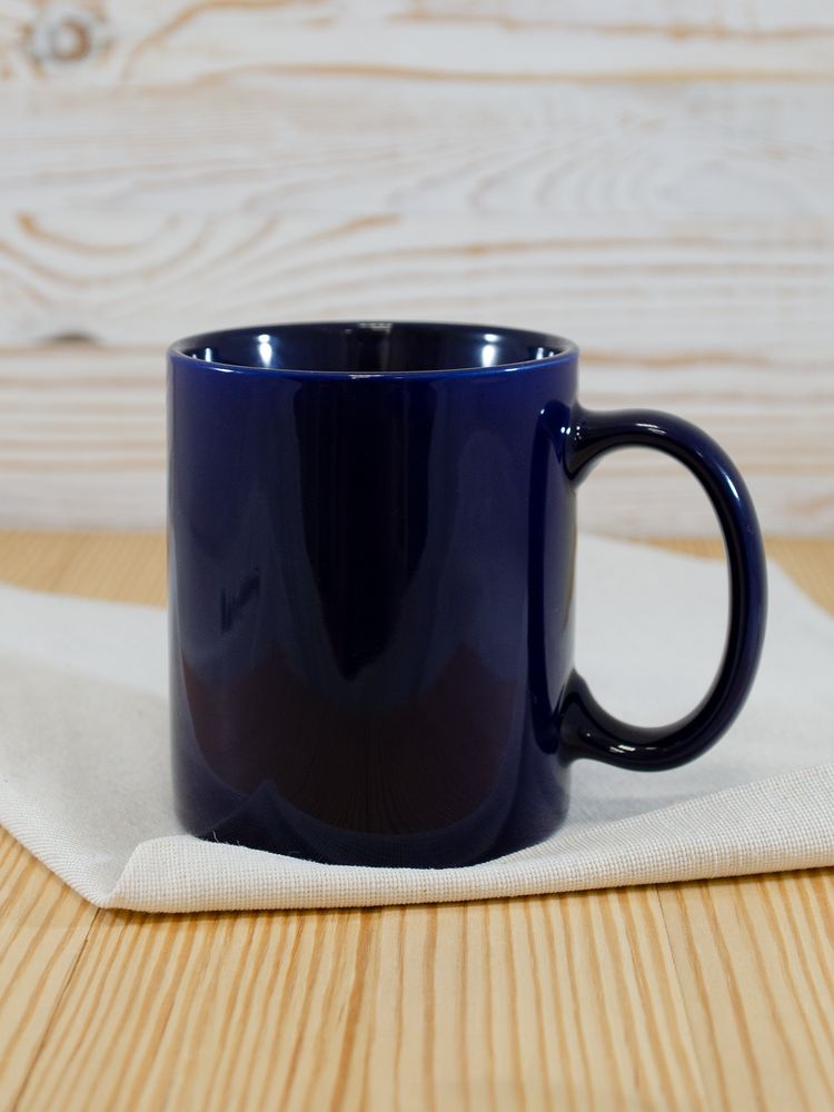 Кружка Promo, темно-синяя / Миниатюра WWW (1000)