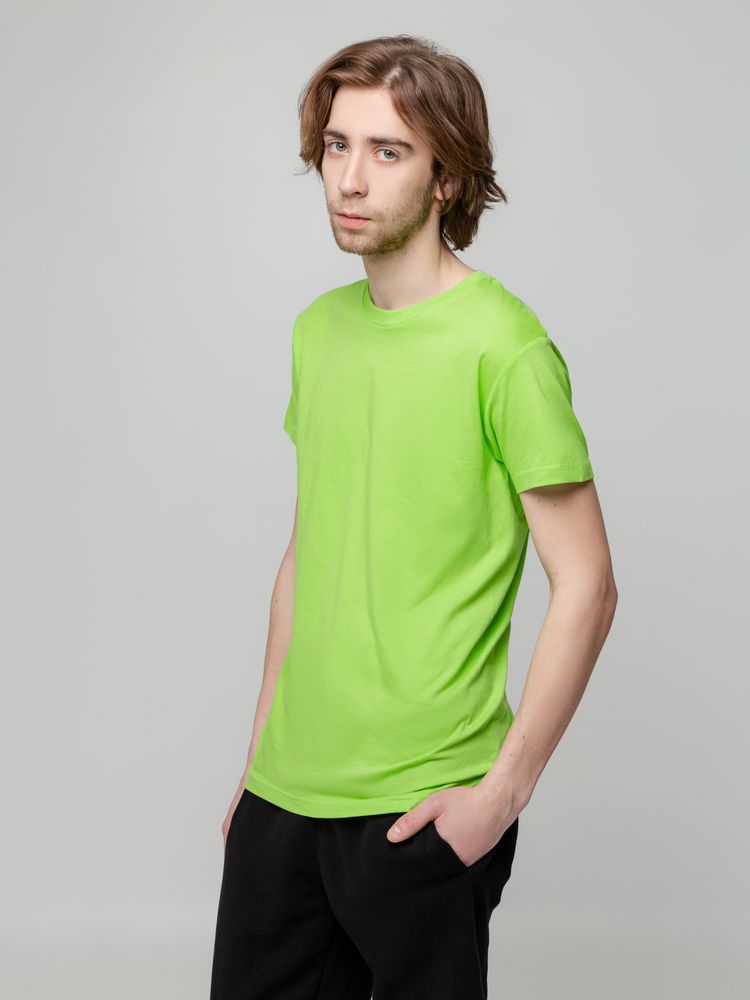 Футболка унисекс T-bolka 140, зеленое яблоко / Миниатюра WWW (1000)