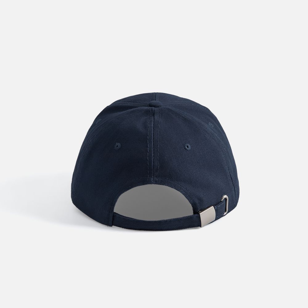 Бейсболка Buffalo, темно-синяя с неоново-оранжевым / Миниатюра WWW (1000)