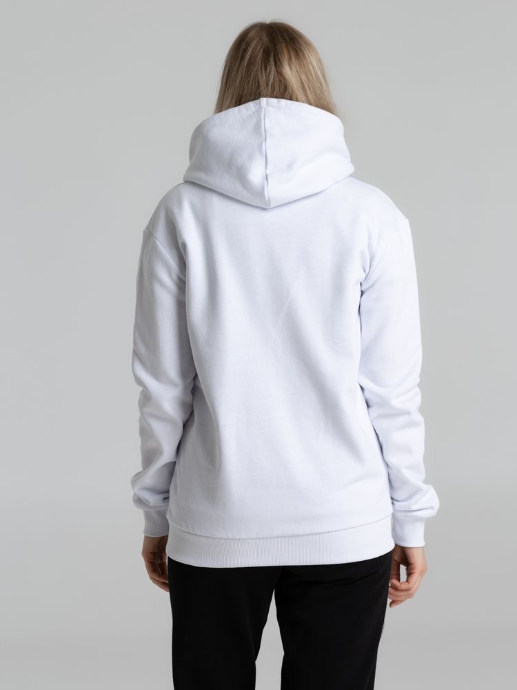 Толстовка на молнии с капюшоном Siverga 2.0 Heavy, белая / Миниатюра модельного (1000)