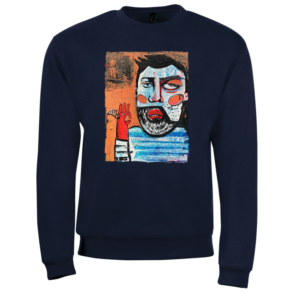 Толстовка «У матросов нет вопросов», темно-синяя / Миниатюра WWW (1000)