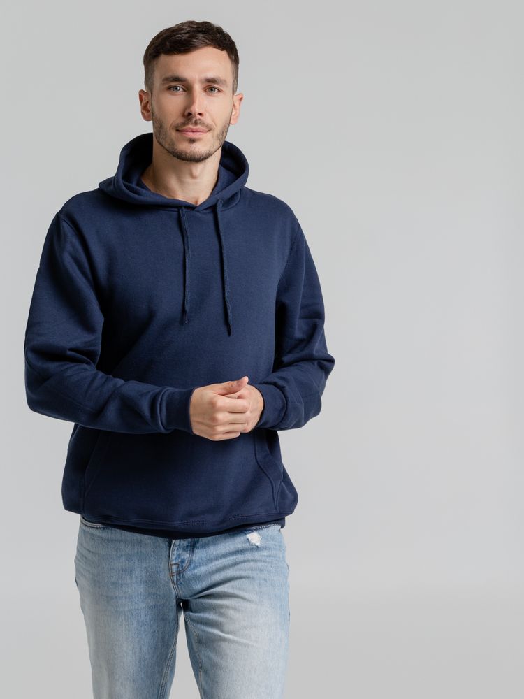 Толстовка с капюшоном Snake II темно-синяя / Миниатюра WWW (1000)