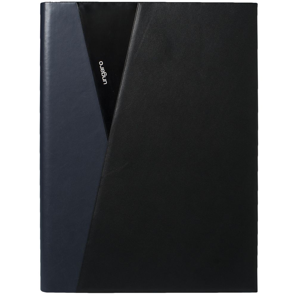 Набор Lapo: папка с блокнотом А4, роллер и флешка 16 Гб, черный / Миниатюра WWW (1000)