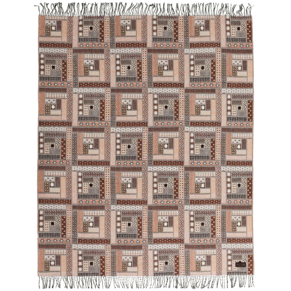 Плед Baltimora, коричневый / Миниатюра WWW (1000)