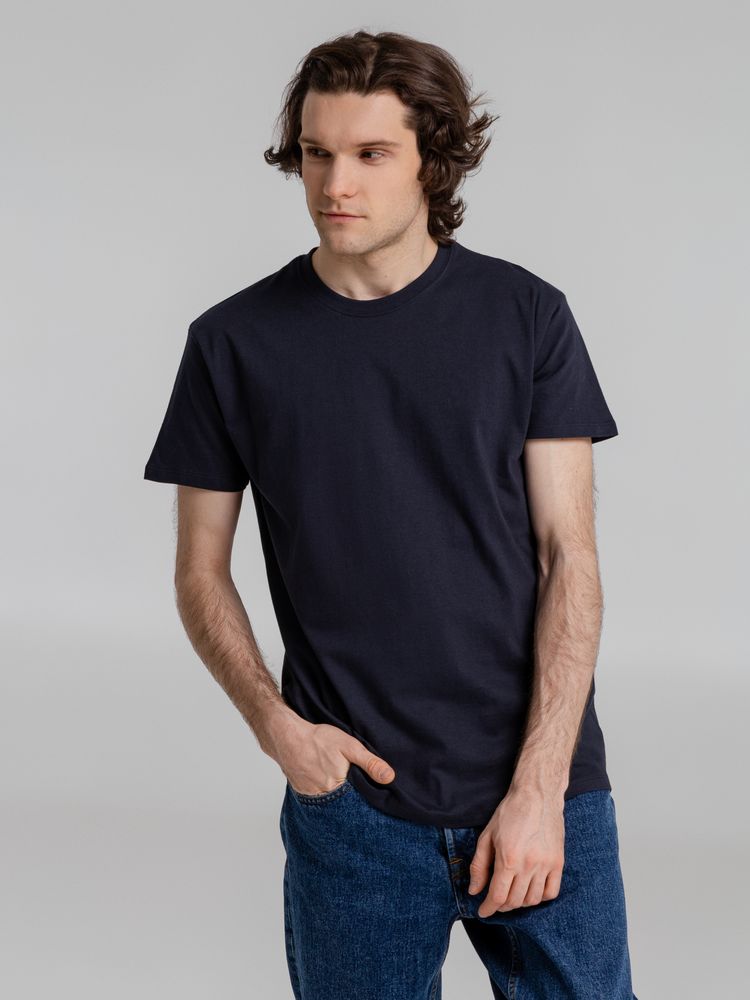 Футболка Imperial 190, темно-синяя (navy) / Миниатюра WWW (1000)