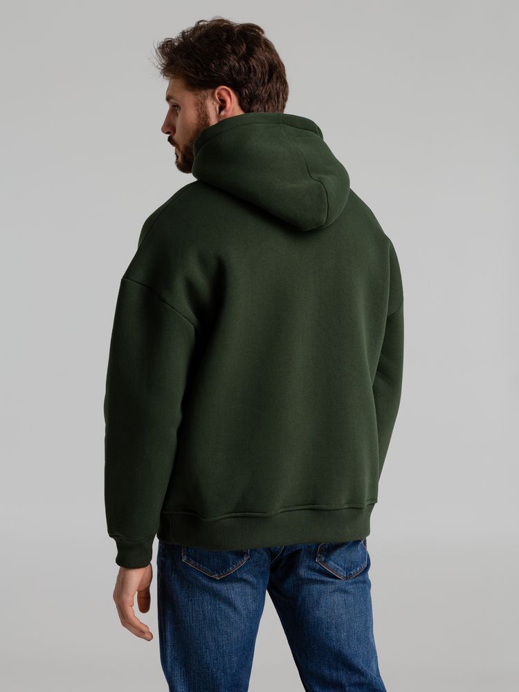 Худи Kulonga Oversize, темно-зеленый хаки / Миниатюра WWW (1000)