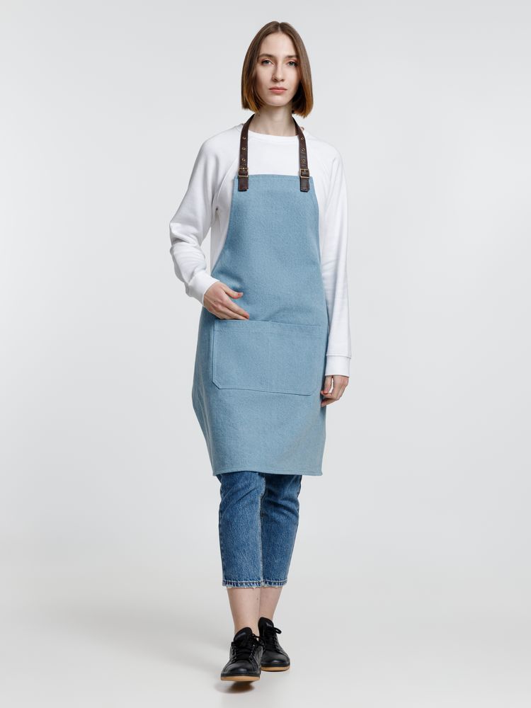 Фартук Denim Team, голубой / Миниатюра модельного (1000)