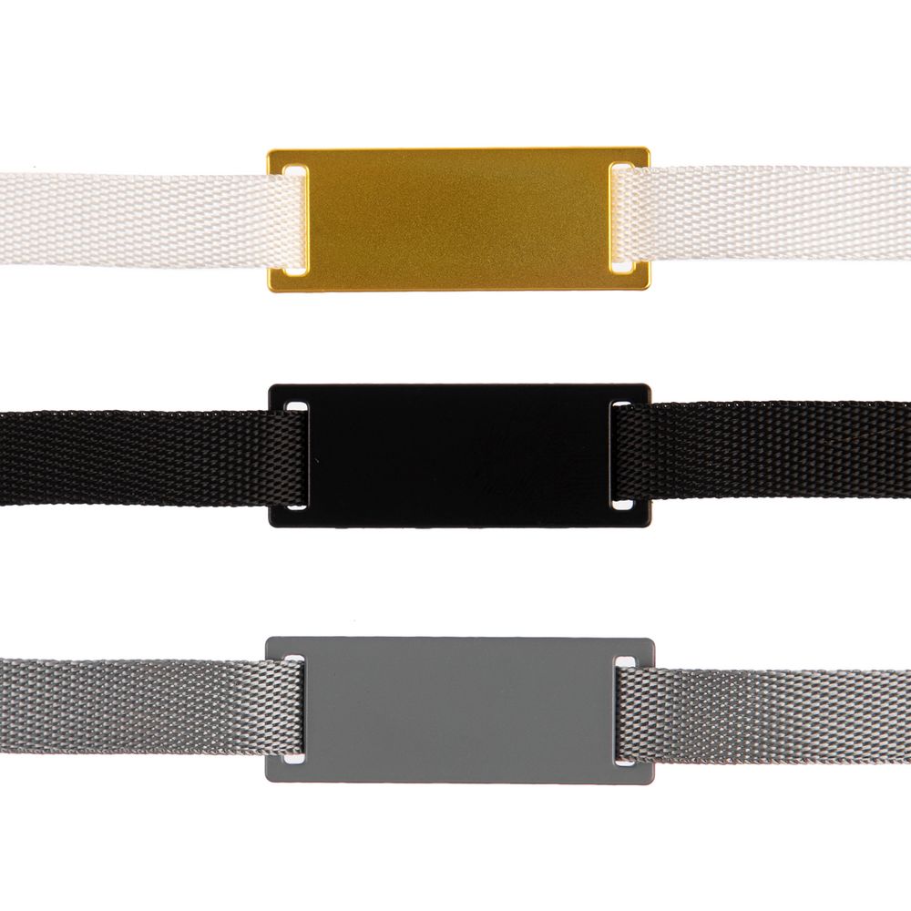 Шильдик металлический Kova, зеленый неон / Миниатюра нанесения (1000)