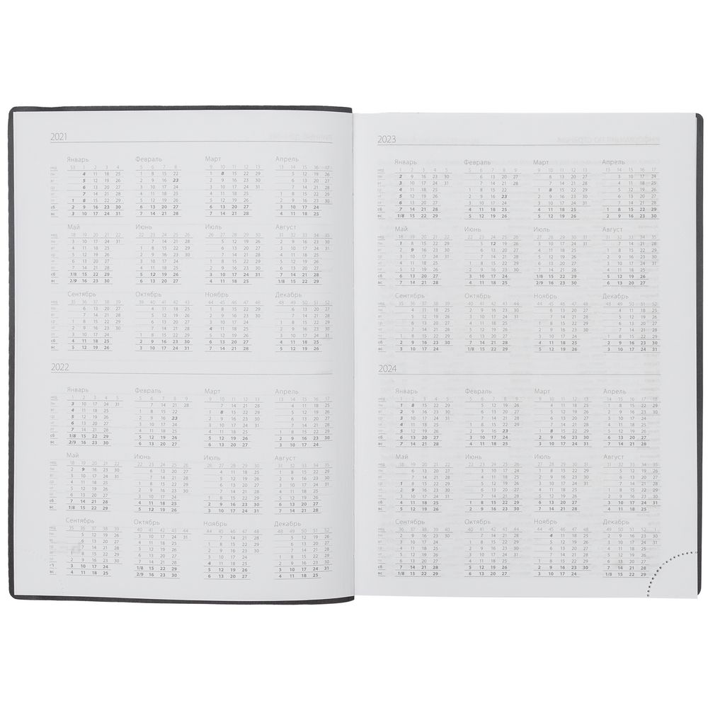 Ежедневник Vivian, недатированный, красный / Миниатюра WWW (1000)