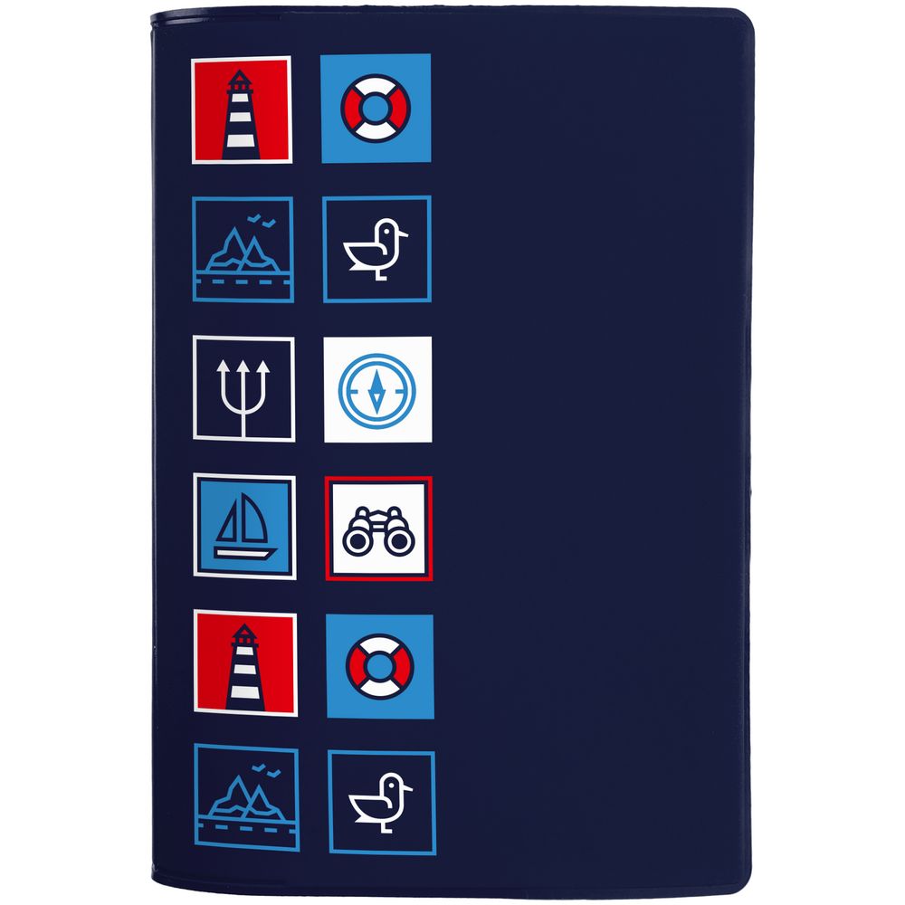 Обложка для паспорта Industry, ver.2, морская