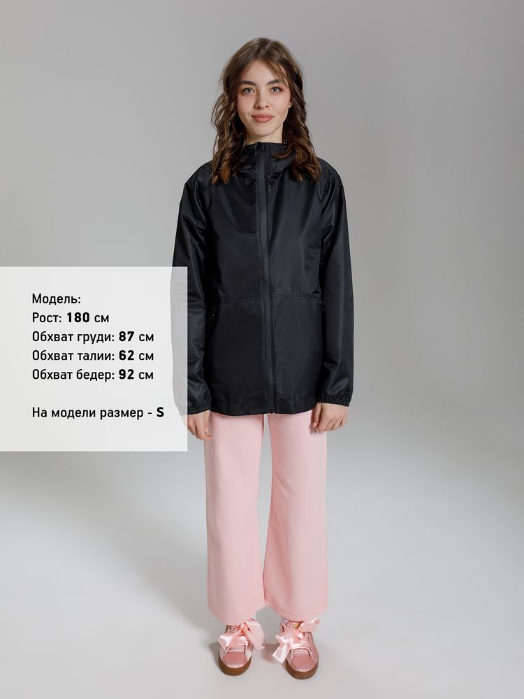 Куртка унисекс Nordvind WR, черная / Миниатюра модельного (1000)