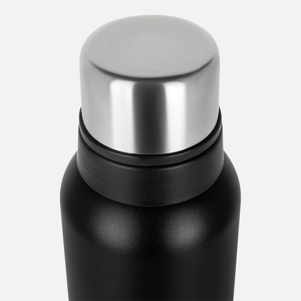 Термос Relaxika 1600 со стикерпаком, черный / Миниатюра WWW (1000)