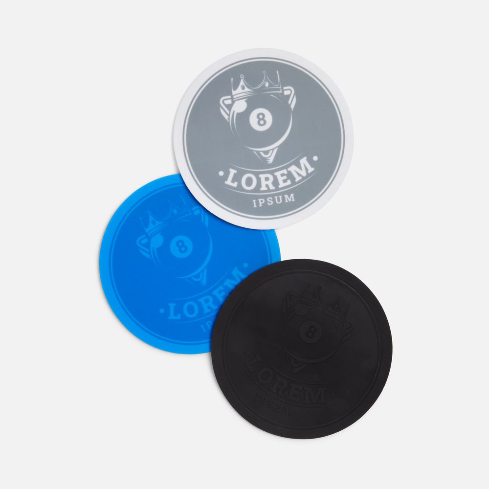 Костер Costero, круглый, синий / Миниатюра WWW (1000)