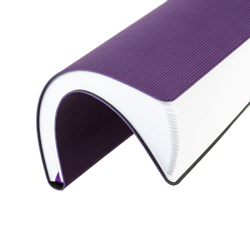 Ежедневник Knit, недатированный, фиолетовый / Миниатюра WWW (1000)