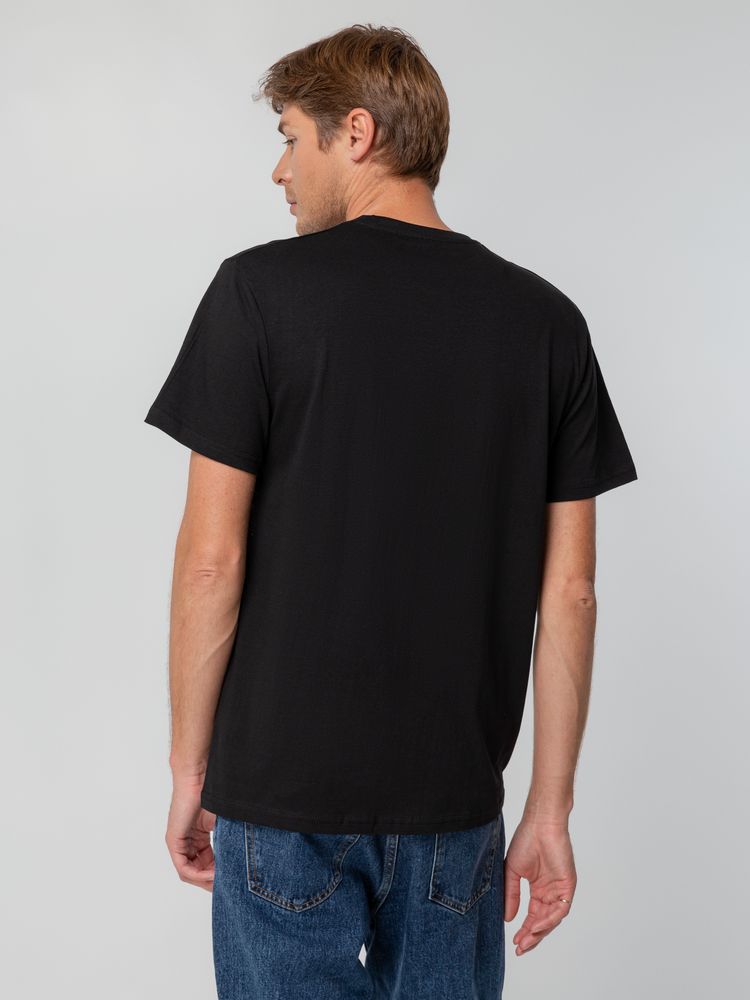 Футболка унисекс T-bolka 140, черная / Миниатюра WWW (1000)