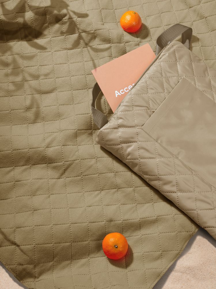 Плед для пикника Soft & Dry, бежевый / Миниатюра WWW (1000)