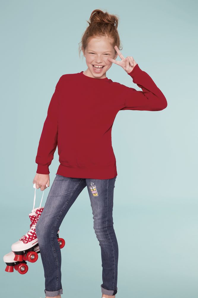 Толстовка детская New Supreme Kids 280, ярко-зеленая / Миниатюра WWW (1000)