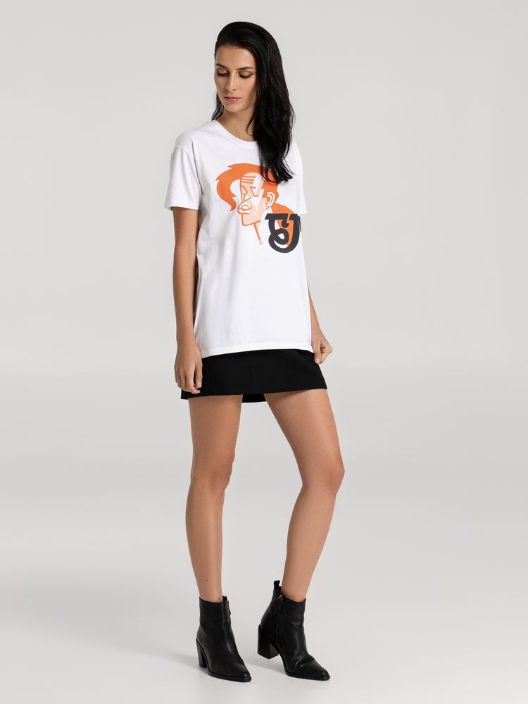 Футболка «Меламед. Борис Гребенщиков», белая / Миниатюра WWW (1000)