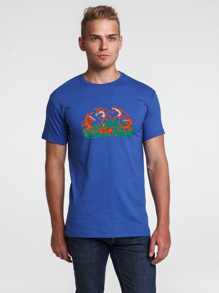 Футболка Tigerdance, ярко-синяя / Миниатюра WWW (1000)