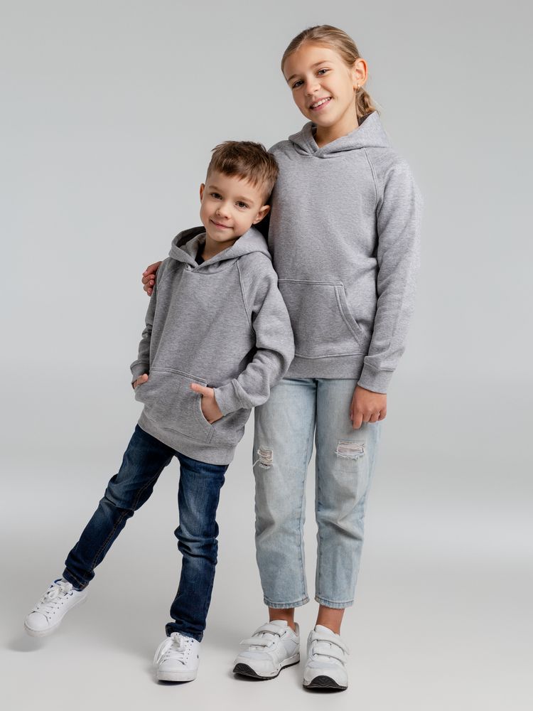 Толстовка детская Stellar Kids, серый меланж / Миниатюра WWW (1000)