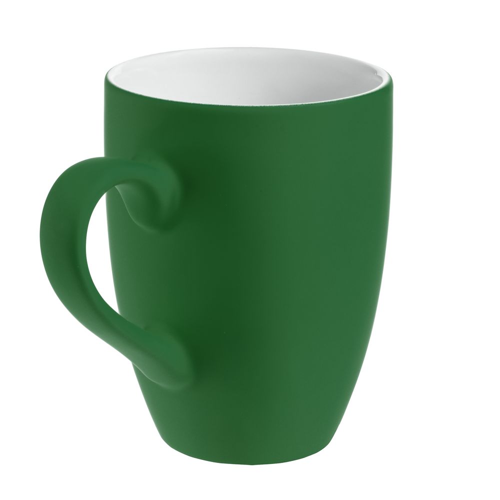 Кружка Best Morning c покрытием софт-тач, зеленая / Миниатюра WWW (1000)