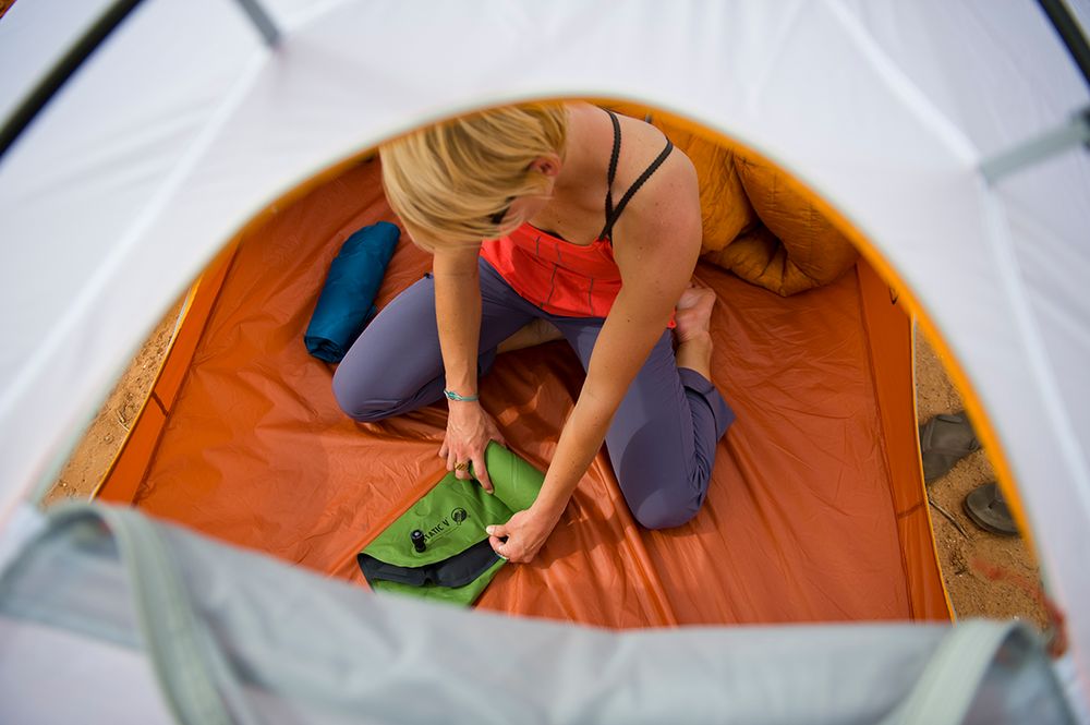 Надувной коврик Static V Recon, зеленый / Миниатюра WWW (1000)