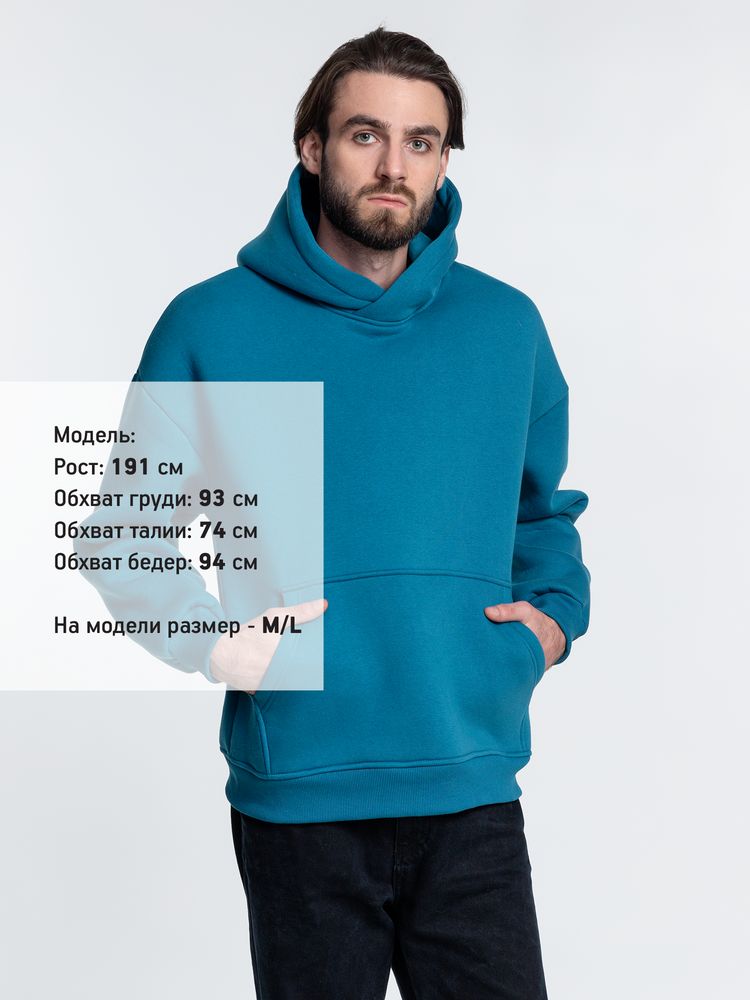 Худи Kulonga Oversize, бирюзовое / Миниатюра WWW (1000)
